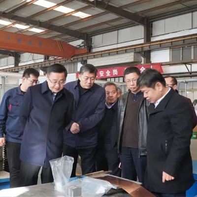 企業(yè)動態(tài) - 聊城大學(xué)黨委書記關(guān)延平一行到山東天工考察指導(dǎo)