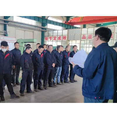 公司開展2021年度安全生產(chǎn)“應急救援演練”活動